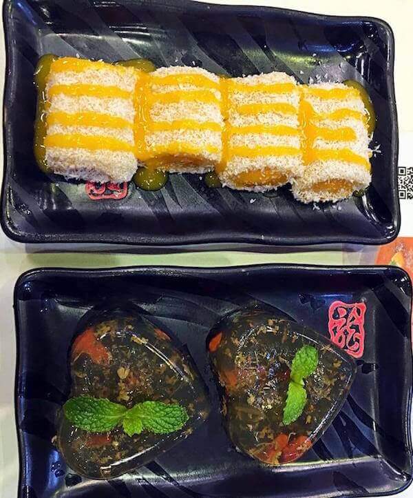 Sheng Kee Dessert Mango Glutinous Roll & Osmanthus Jelly