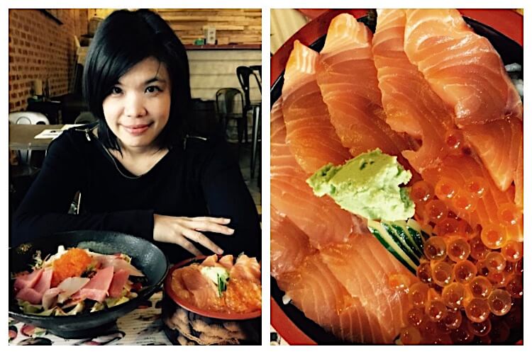 Oceans of Seafood Salmon Oyako Chirashi